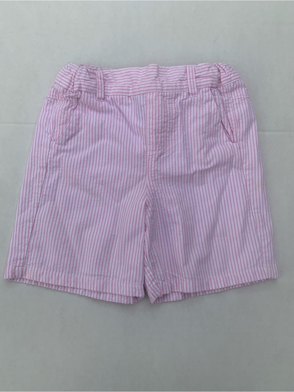bella bliss Pink Striped Seersucker boys Shorts
